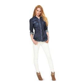 6849 Burda Patroon | Blouse in variaties