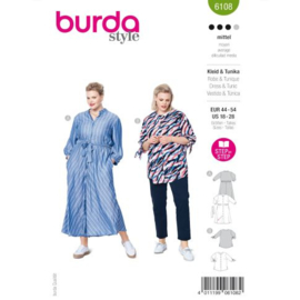 6108 Burda Naaipatroon | Jurk en blouse