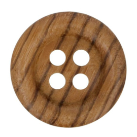 23mm Houten Knoop