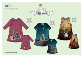 Noëlle Girls Sewing Pattern Super Nova