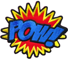 POW Cartoon Iron On Patch