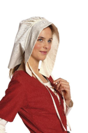 7468 Dress & Bonnet Middle Ages Burda Maat 36 - 54