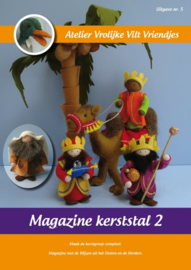 Kerststal 2 Magazine - Vrolijke Vilt Vriendjes