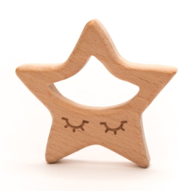 Star Wooden Teether - Durable