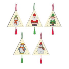 Christmas decorations Characters | Aida telpakket | Anchor