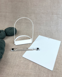 20x30 magneetbord met 2 magneetstrips - Permin