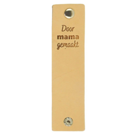 Door mama gemaakt leather label - Durable