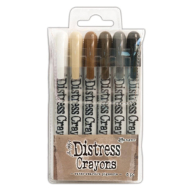 Set nr 3 Distress Crayons | Tim Holtz | Ranger Ink