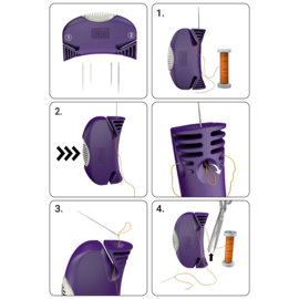Ergonomische draaddoorsteker - Prym
