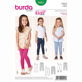 9415 Burda Naaipatroon - Legging in variaties