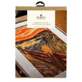 The scream Edvard Munch - aida telpakket - DMC the Masters Collection