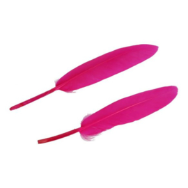 Pink Feathers 11-15cm / 4.3"-5.9"