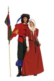 7467 Burda Naaipatroon - Middeleeuws kostuum voor bewaker