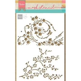 Tiny's Blossom | mask stencil | Marianne design