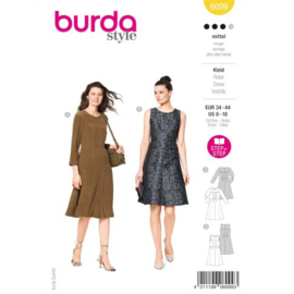 6099 Burda Naaipatroon | Jurk in variatie