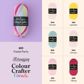 602 Pastel Party - Colour Crafter Parade - Scheepjes