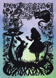 Fairy Tales: Alice in Wonderland Aida Bothy Threads Telpakket 