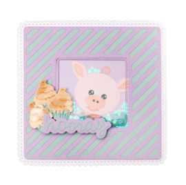 Festive Piggy | Friendz cutting dies | Basic | Studio Light