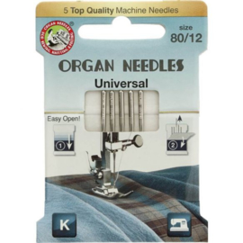 Universal 80/12 Organ Needles Eco Pack