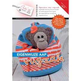 Patroonboekje Eigenwijze Aap Rugzak - Cute Dutch