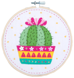 Cactus Craft Kit with Felt Vervaco