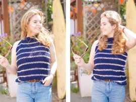 Summer seas spencer - gebreid - Durable Cosy Fine