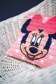 Minnie Mouse Disney Long Stitch Canvas Cushion Vervaco