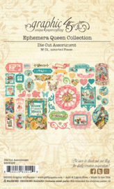 Die Cut Assortment | Ephemera Queen Collection | Graphic45