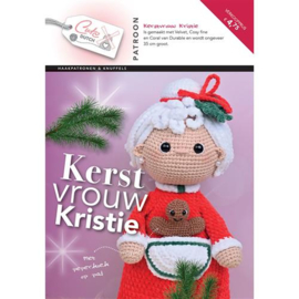 Patroonboekje kerst vrouw Kristie | Cute Dutch