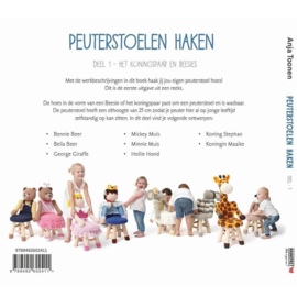 Peuterstoelen haken 1 - Het koningspaar & beesies - Anja Tonen