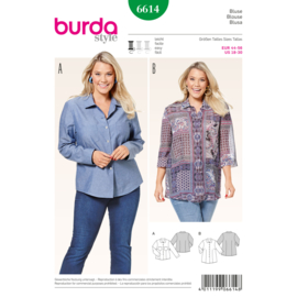 6614 Burda Naaipatroon | Blouse in Variatie