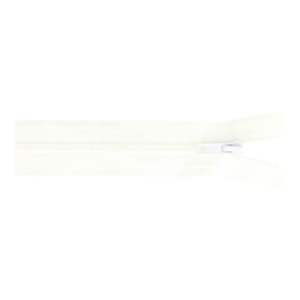 Witte deelbare rits 20cm