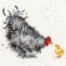 Mother Hen Aida Bothy Threads Cross Stitch Kit