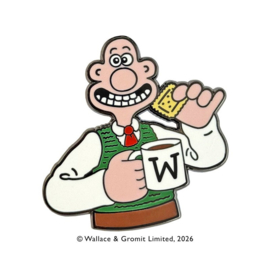 Lovely tea! - Wallace & Gromit needle minder - Bothy Threads