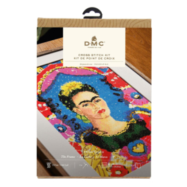 The frame Frida Kalo - aida telpakket - DMC the Masters Collection
