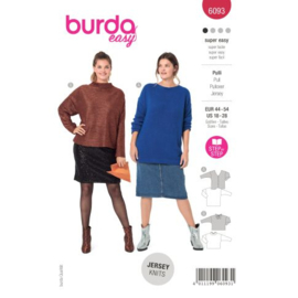 Curvy tot maat 60 - burda easy