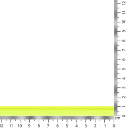 Neon 3 Elastisch Paspelband Dubbelzijdig 10mm