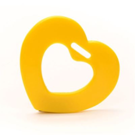 Yellow Heart Teether Durable