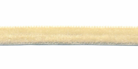 creme fluweelband 9mm