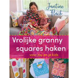 Vrolijke granny squares haken - Voor jou en je kids - Jantine Flach