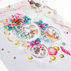 A Christmas Fairy Tale Aida Magic Needle Embroidery Kit