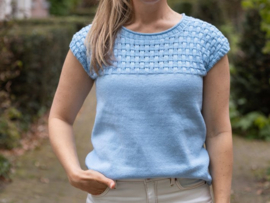Baby Blue Zomertruitje - gebreid - Durable Formidable