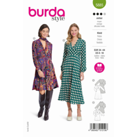 5885 Burda Naaipatroon | jurk in variatie