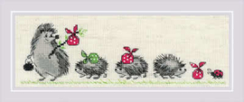 Hedgehogs | Aida Borduurpakket | Riolis