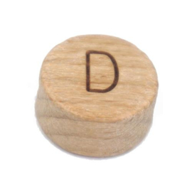 Houten letterkraal D