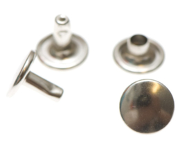 9mm Nickel Double Cap Rivets