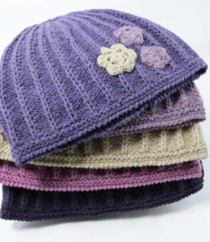 Flowers Hat Holst Garn Printed Pattern