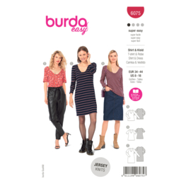 6075 Burda Naaipatroon | Jurk en shirt