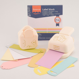 pastel Label block | Florence | Vaessen Creative