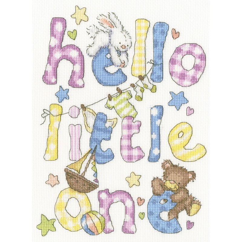 Hello little one aida Bothy Threads telpakket